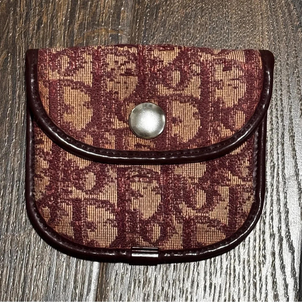 Dior classic Monogram Coin Pouch vintage
